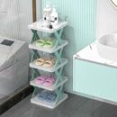 Stackable Shoe Rack Multi Layer Shoes Storage Organizer Space Saving Shoes Sh G1
