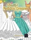 Beautiful Fashion Dresses Coloring Book For Adults, Beautiful Dresses Color...