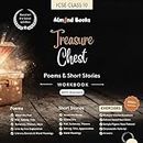 Almond Books ICSE Class 10 Treasure Chest (WORKBOOK with ANSWERS) Poems & Short Stories - Notes, MCQs & Subjective Q&A - Based on ICSE 2025 Syllabus [Paperback] Almond Books