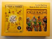 Little Book of Cycle Racing Book by Jon Stroud and TdF DVD Gift Pack new sealed