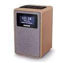 Philips TAR5005 Wooden Cabinet Clock Radio