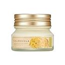 The Face Shop Calendula Essential Soothing and Moisturizing Cream for Sensitive Skin |Reduces Acne and Dark Spots|Paraben Free,50ml