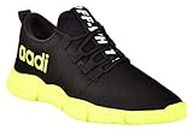 AADI Men's Black Mesh Outdoor Casual Running Sport Shoes