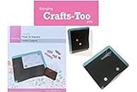 Crafts too Stamp to impress stamping tool grid press 7inch x 9 inch area