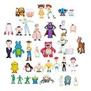 NLIEOPDA 28 Pack Toy Anime Story Figurines,Woody Toy Anime Story Doll,Buzz Anime Lightyear Toy,PVC Toy Anime Story Toys Figures Set…