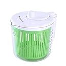 Wonderchef Vegetable Cleaner and Salad Spinner, Removes Excess Water and Pesticides, Cleans Vegetables Thoroughly, Use for Mixing Salad with Dressing, Food-Grade Plastic, Transparent Body