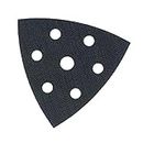 DFS Schutzauflage für Deltaschleifer Schleifplatte 93x93x93 mm 6-Loch, Klett Schutz Pad für bessere Haftung von Schleifpapier Dreieckschleifer