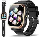 Smart Watch for Kids, 16 Puzzle Fun Games, Touch Screen Digital Smartwatch with Camera Video Music Pedometer Flashlight Alarm Clock Calculator，Best Birthday Gifts for Age 3-12 Children Boys Girls