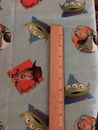 1 Yd Disney Toy Story 4 Characters Woody Buzz Lightyear Alien Cotton Fabric 