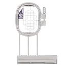 SewTech Embroidery Hoops for Brother Innovis NQ1600E NQ1400E NQ3600D Dream Machine 2 VE2200 4000D 1500D V7 V5 VM5200 Babylock Embroidery Machine Hoop (1x2.5"-SA437)