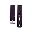 WUURAA Adatto for cinturino di ricambio for orologio Fitbit Blaze in morbido silicone (Color : Purple, Size : L)