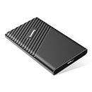 Fanxiang 500GB External SSD Portable Hard Drive-Up to 2050MB/s, 20Gbps USB 3.2 USB-C for Xbox PS4(Pro) PC MAC Phone, Aluminum Shell(PS2000W)