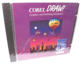 Corel Draw 5 OEM Image Editing Graphic Arts Publishing Windows CD-ROM (1994)