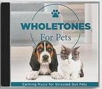 Wholetones Pets CD - Calming Music Speaker for Stressed Dogs & Cats - Helps with Fireworks, Thunderstorms, Separation Anxiety (396 Hz)