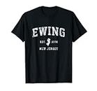Ewing New Jersey NJ Vintage Sportdesign T-Shirt