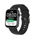 French Connection POP FIT Full Touch Smartwatch with Silicon Band, 1.8'' Large Display, Bluetooth Calling, 120+ Sport Modes, Heart Rate Monitor, Sleep Monitor, Multiple Watch Faces - FCSW02-C