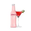 Jimmy’s Cosmopolitan Cocktail Mixer - Pack of 8 - Premium Non-Alcoholic, Ready to Mix & Enjoy, Perfect for Cocktails & Mocktails - 16 Drinks