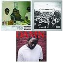 Good Kid, M.A.A.D City - To Pimp a Butterfly - DAMN. - Kendrick Lamar 3 CD Album Bundling
