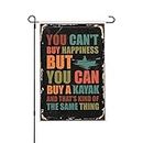 Drapeau de jardin Home Sweet Home You Can't Buy Happiness But You Can Buy A Kayak Garden Flag Garden Welcome Flag Funny Flags (Taille : 30 x 46 cm)