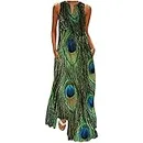 Ceboyel Womens Boho Floral Maxi Dresses Floral Flowy Long Dresses Sleeveless Sun Dress Casual Summer Trendy Outfits 2023
