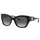 Michael Kors 0MK2119 30058G 53 (MK20) Women's Black Palermo Sunglasses