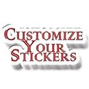 Hookahsun (1.5-7 Inch) 150pcs Custom Sticker Custom Waterproof Stickers Custom Decals Die Cut Vinyl Product Labels Personalized Die-Cut Stickers for Businesses Logo & Name Product Boxes