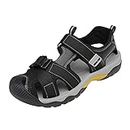 DREAM PAIRS Men's Sandals Sport Outdoor Hiking Closed Toe Athletic Adventure Beach Water Sandals,DSA212,Black,Size 11