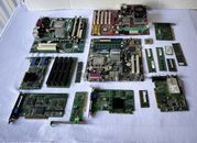 Computer Components Parts Lot CPU, Motherboard, RAM, Misc And More!