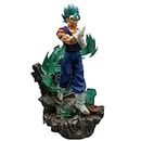 Trunkin Dragon Ball Super Saiyan Blue Big Vegito Action Figure with Light 40 Cms PVC Anime Figure Collection Model Toys,