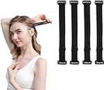 4 Pack Facelift Bands with Clips, Reusable Hairpin Facial Lifting Bands Invisible Facelift Patch Straps for Hair, Face Tape Lifting Invisible with String,Face Lift Bands with Hair Clips