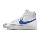 Nike NIKE Blazer Mid '77 Big Kids' Shoes Grade School DA4086-113 (Whit), Size 4