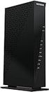 Netgear C6300-100NAR DOCSIS 3.0 WiFi Cable Modem Router with AC1750 16x4 Download speeds. Certified for Xfinity from Comcast, Spectrum, Cox, Cablevision & More (Renewed)