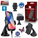 Genuine Samsung Galaxy S20 S10 S9 S8 Plus  NOTE 8 9 Qi Fast Wireless Car Charger