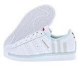 adidas Superstar Shoes Kids', White, Size 7