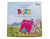 Buzz - Guess Who Card Game | Verbal Guessing Card Game, Educational Toys for Gifting, Travel Games for Boys, Girls Family | Yug Games | Yug Books - Ages 7 Years and Above | Yug Publications
