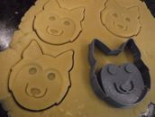 Husky Dog Cookie Pastry Biscuit Cutter Icing Fondant Baking Clay Kitchen Wolf