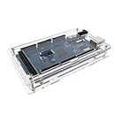 Hailege 5pcs 2560 R3 Enclosure Case Kits Transparent Acrylic Enclosure Case 2560 R3 Case Enclosure Box for Arduino Mega 2560 R3 Pack of 5