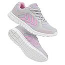 Viraduckt Women Athletic Running Shoes Breathable Mesh Sneakers Lightweight Walking Shoes Comfortable Gym Shoe Fashion Tennis Shoes for Womens Pink