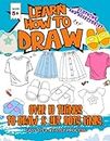 Learn How To Draw Clothing And Accessories: 3 In 1 Cutest Activy Book Drawing Guide With Easy Step By Step Instructions For Young Artists And Kids Of All Ages