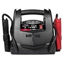 Schumacher Electric SL1562 4-in-1 Lithium Portable Power Station and Jump Starter with 150-PSI Air Compressor and LED Light, 1200 Amps, 12 Volt, Black, 1 Unit
