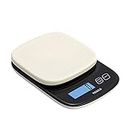 Venus Digital Kitchen Weighing Scale&Food Weight Machine For Health,Fitness,Home Baking&Cooking Scale,2 Year Warranty&Battery Included (Weighing Scale Without Bowl) Capacity 10 Kg,1 Gm,White