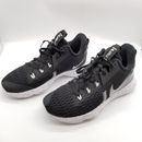 Zapatos de baloncesto Nike LeBron Witness 5 para hombre talla 10 negros blancos CQ9380-001
