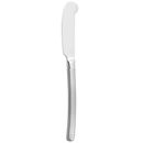 Walco WLS2511 Frosted Vogue 7" 18/10 Stainless Steel Extra Heavy Weight Solid Handle Butter Knife - 12/Case