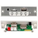 DIY Speaker Box Kit Small Electronic Sound Amplifier Transparent C OBF