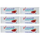 6 x Virasorb Cold Sore Cream 2g 5% | Cracked & Sore Lips Relief, Long Expiry