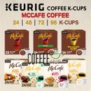 Lote de cápsulas de café McCafe tazas K 24/32/48/72/96 unidades KEURIG TODOS LOS SABORES