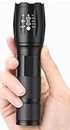 Flashlight Hand LED Flash Torch Light Outdoor 1200 Lumen XML T6 Waterproof LED Zoomable Flashlight