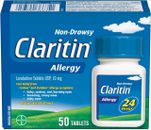 Claritin 50 tablets