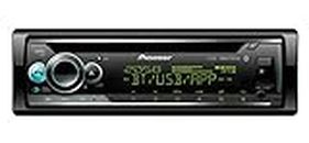 Pioneer DEH-S520BT 1-DIN CD Tuner with Bluetooth, multi colour illumination, USB, Spotify, Pioneer Smart Sync App and compatible with Apple and Android devices.