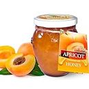 Fruit jam all natural (1 Glas, Aprikose mit Honig)